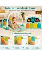 WOOPIE BABY Interaktywna Mata Edukacyjna z Pianinkiem 10el. Dźwięki