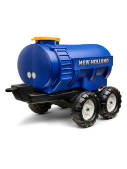 FALK Przyczepa Cysterna Beczkowóz z Kranem New Holland Niebieska 3-7 Lat