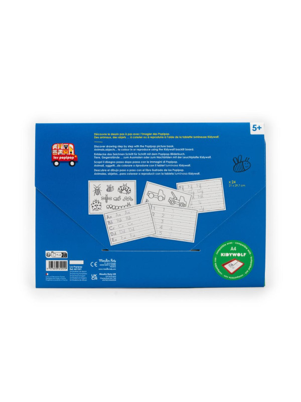 Tablet - dodatkowe karty LES POPIPOP 661201