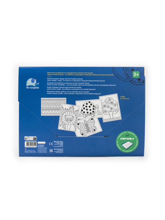 Tablet - dodatkowe karty LES TOUPITIS 679611