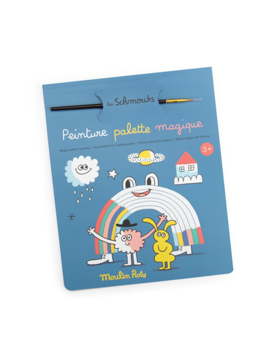 Malowanie z paletą farb LES SCHMOUKS 716614