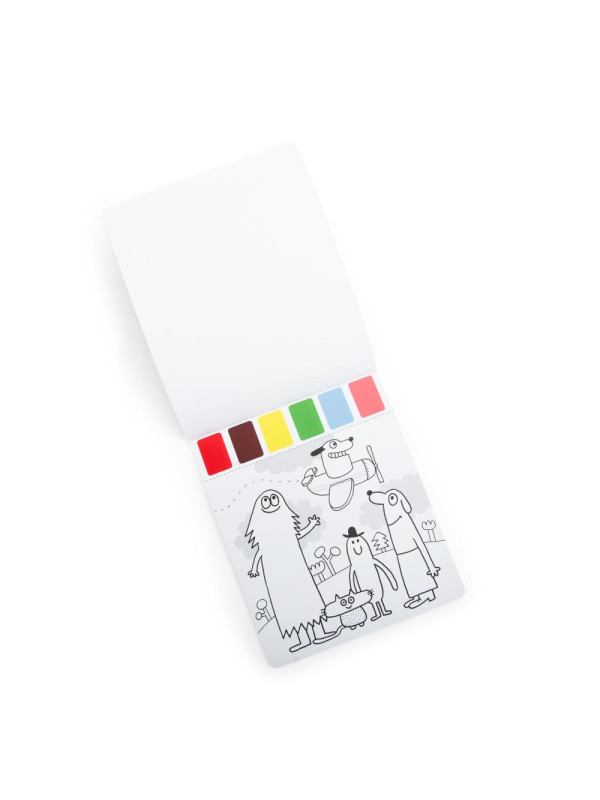 Malowanie z paletą farb LES SCHMOUKS 716614
