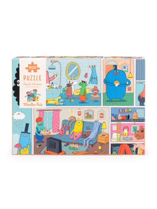 Puzzle DOM 500 elementów LES SCHMOUKS 716619