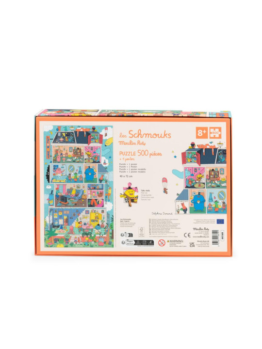 Puzzle DOM 500 elementów LES SCHMOUKS 716619