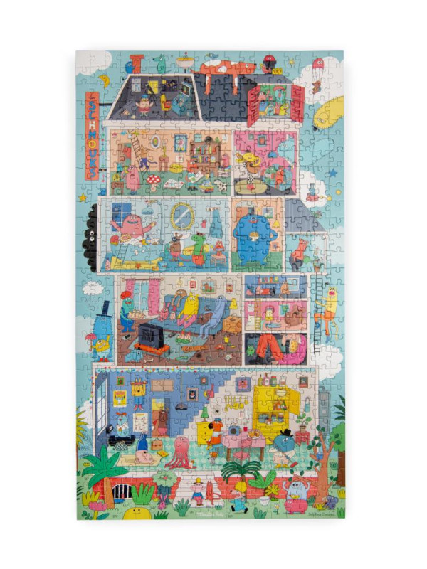 Puzzle DOM 500 elementów LES SCHMOUKS 716619