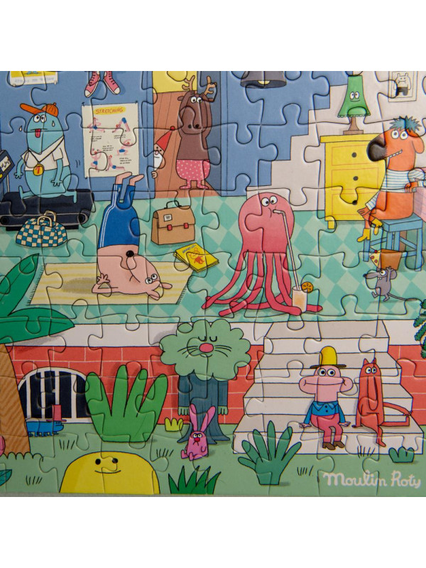 Puzzle DOM 500 elementów LES SCHMOUKS 716619