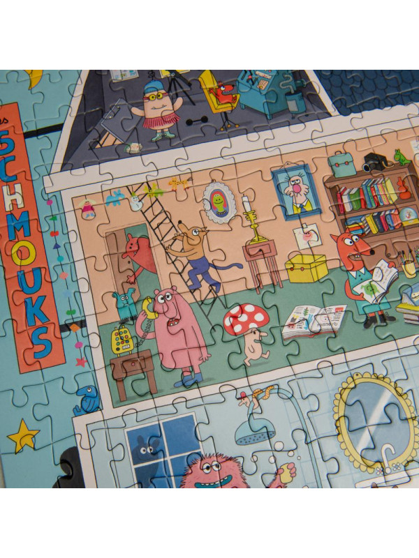 Puzzle DOM 500 elementów LES SCHMOUKS 716619