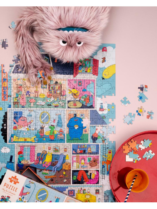 Puzzle DOM 500 elementów LES SCHMOUKS 716619