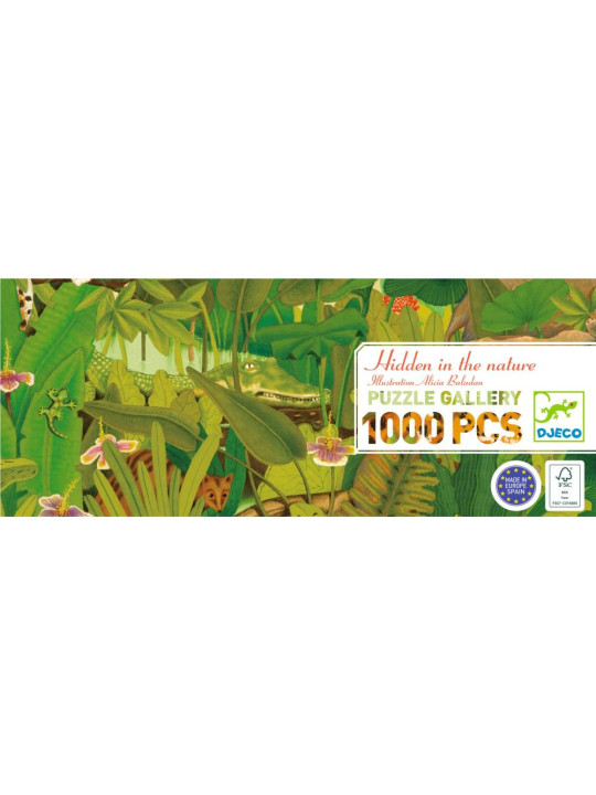 Puzzle gallery UKRYTE W NATURZE 1000 elem. DJ07692
