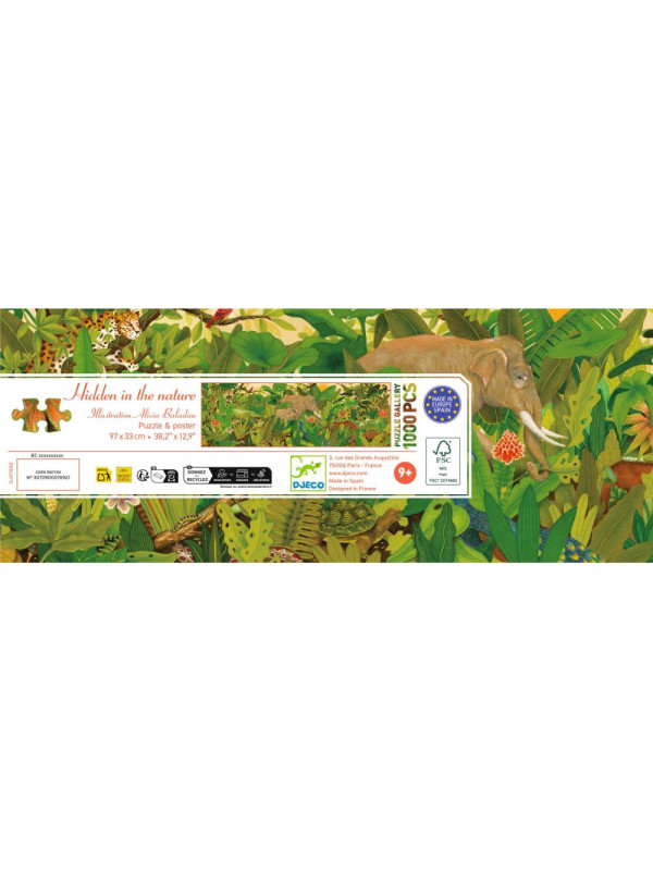 Puzzle gallery UKRYTE W NATURZE 1000 elem. DJ07692