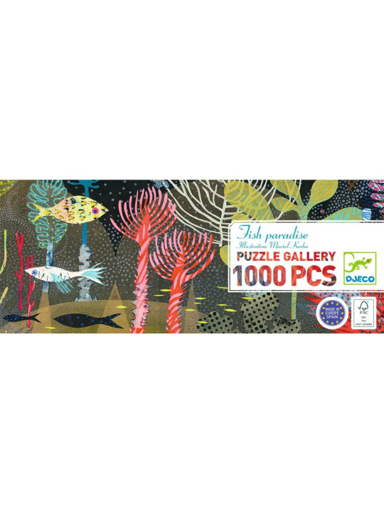 Puzzle gallery PODWODNY RAJ 1000 elem. DJ07694
