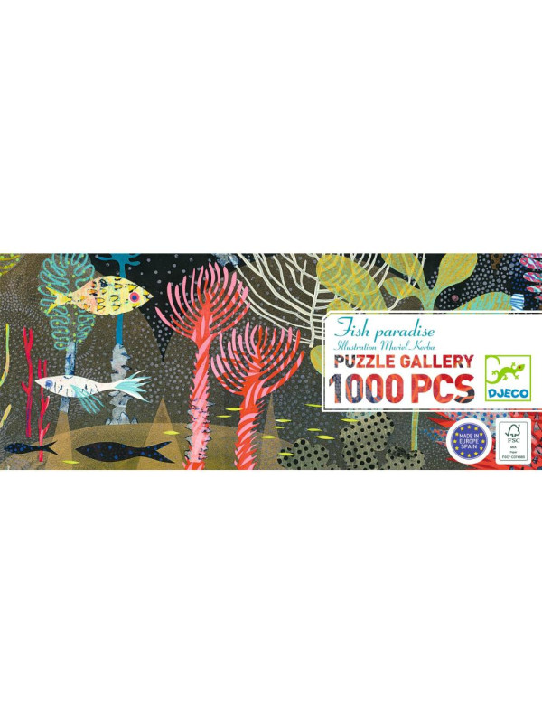 Puzzle gallery PODWODNY RAJ 1000 elem. DJ07694