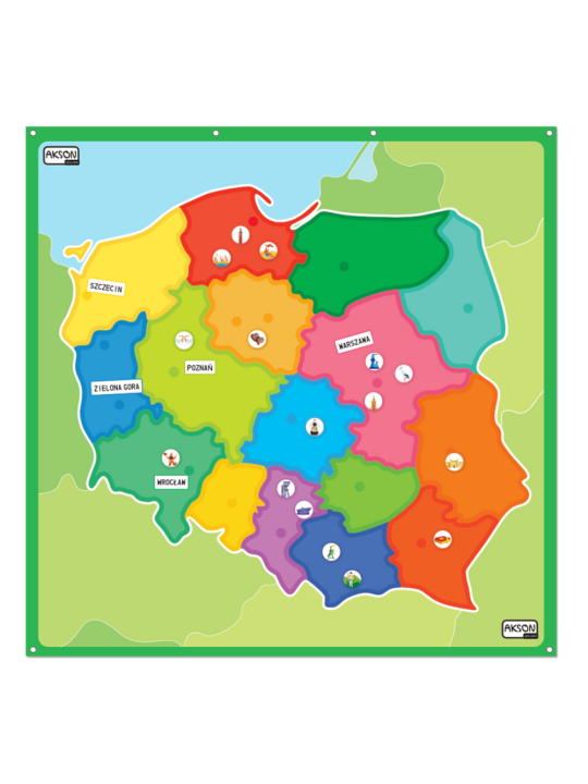 Mata Edukacyjna Mapa Polski