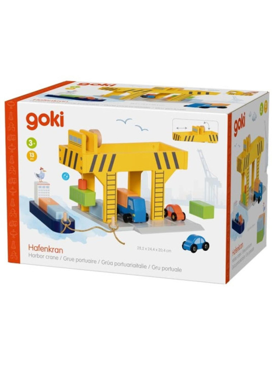 Dźwig portowy z akcesoriami Goki