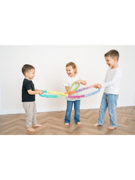 Guma sensoryczna animacyjna pastelowa 6 kolorowa klasyczna 5 m