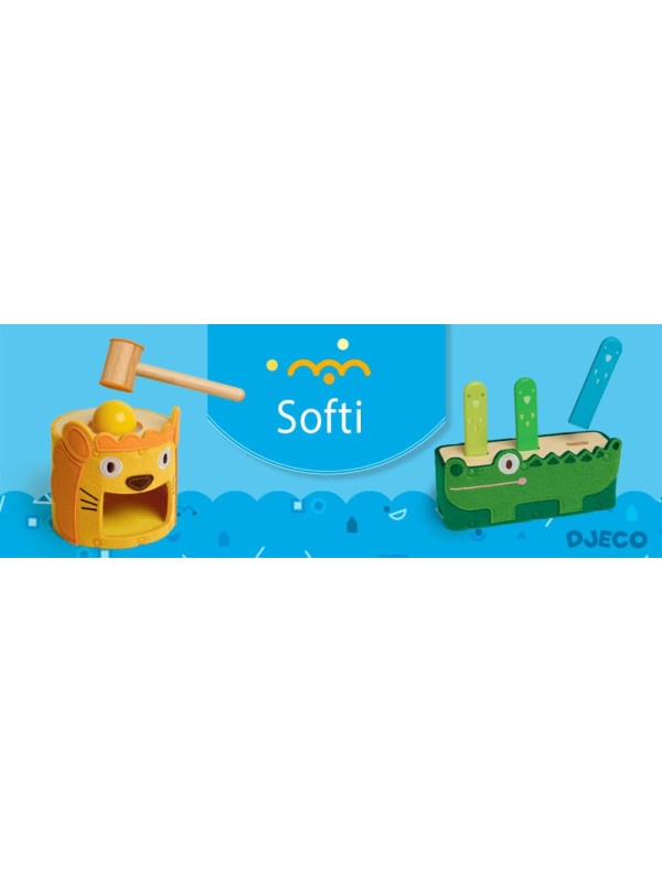 Wbijanka drewno+filc SOFTITAP DJ06490