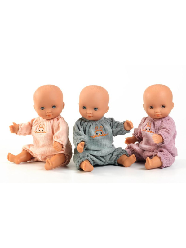 Lalki MINI POMEA - LOLA, OLA, DINA 9 szt. DJ07747