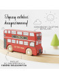 Drewniany piętrowy kolekcjonerski autobus, Londyn, dla dzieci, Le Toy Van