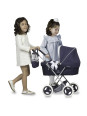 Wózek Vintage z parasolką dla lalek do 48cm DeCuevas Toys 85044
