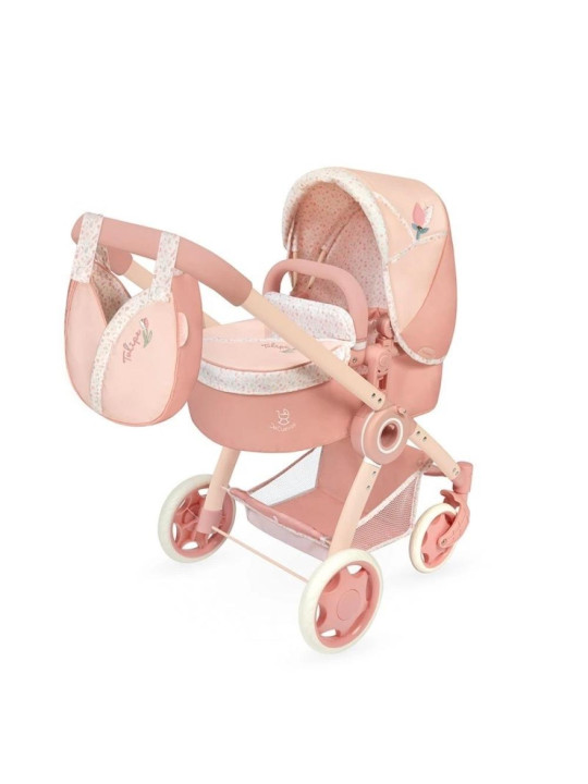 Wózek 3w1_składany dla lalek do 44cm Tulipe DeCuevas Toys 80574