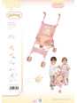Spacerówka Honey dla lalek do 48 cm DeCuevas Toys 90070