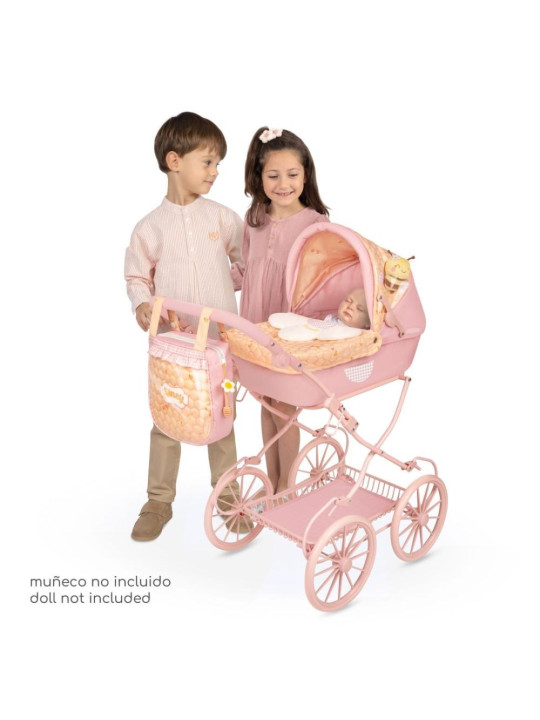 Wózek_Honey regulowany duży dla lalek do 45cm DeCuevas Toys 80070