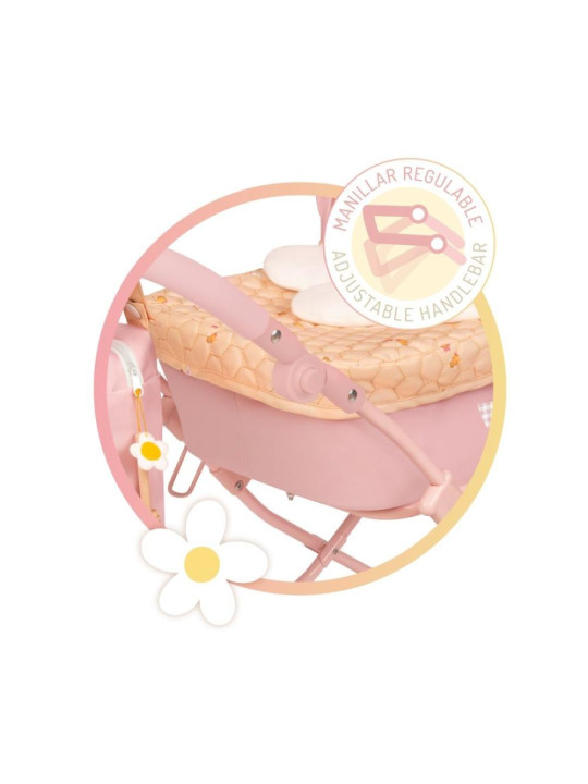 Wózek_Honey regulowany duży dla lalek do 45cm DeCuevas Toys 80070