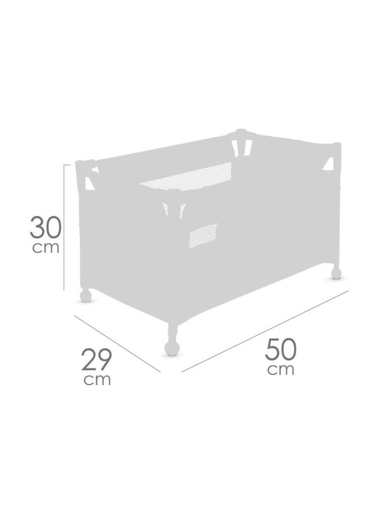Łóżeczko Honey dla lalek do 48 cm DeCuevas 50070