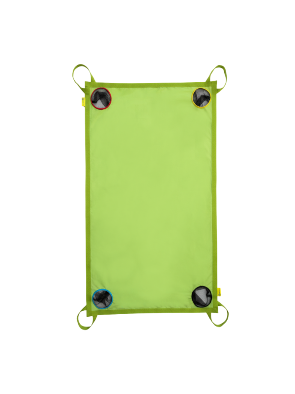 Mini chusta animacyjna Bilard 120 x 70 cm zielona z 4 piłeczkami