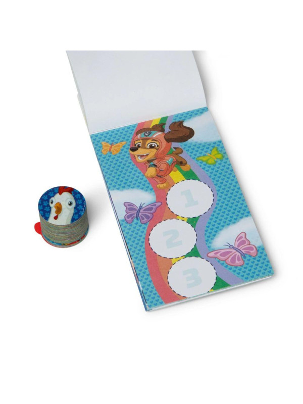 Mini notesik z naklejkami Psi Patrol - uzupełnienie Sticker WOW! 