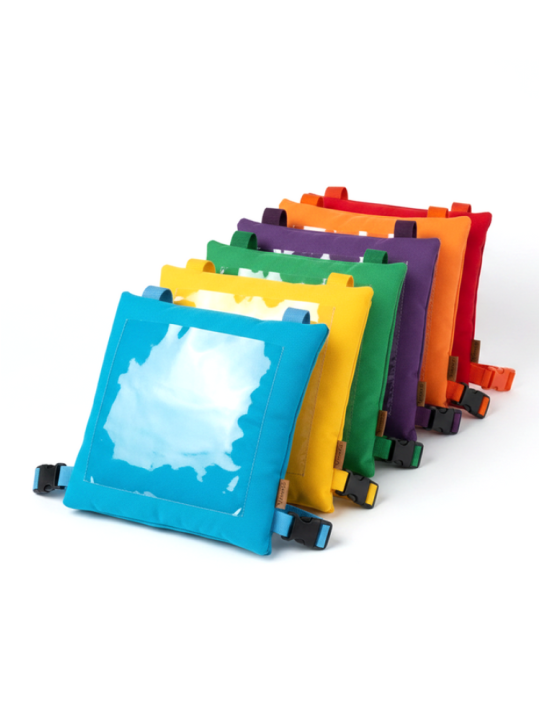 Gra integracyjna poduszki z kieszonką dla dzieci zestaw 6 szt.