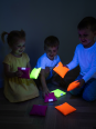 Woreczki gimnastyczne zestaw neonowe UV 6 szt.