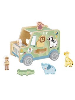 TOOKY TOY Samochód Kostka Aktywności Safarii