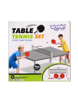 WOOPIE Zestaw do Tenisa Stołowego z Siatką 6 el. Ping Pong