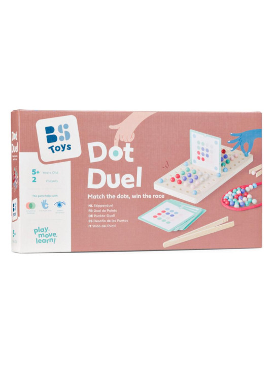 BS Toys, Drewniana gra logiczna ze szczypcami Kuleczki dla dwojga
