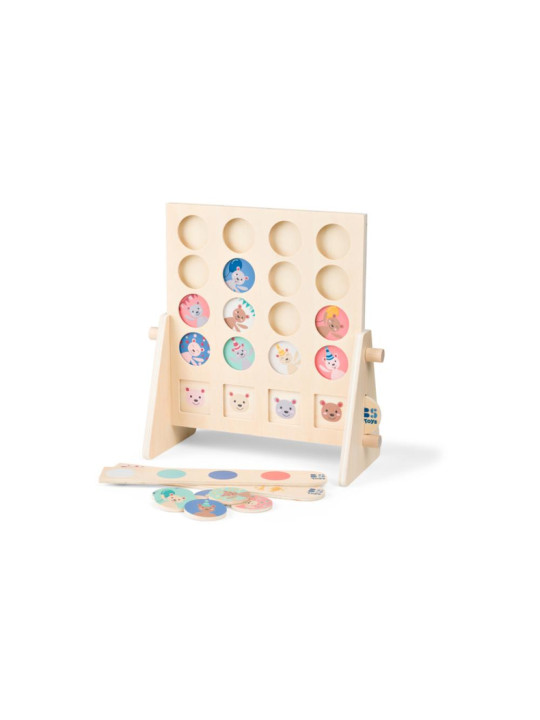 BS Toys, Drewniana gra logiczna Dopasuj Misie