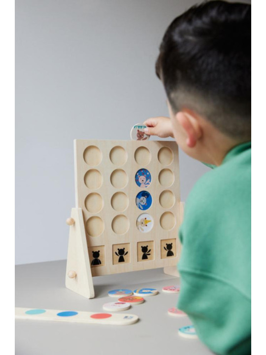 BS Toys, Drewniana gra logiczna Dopasuj Misie