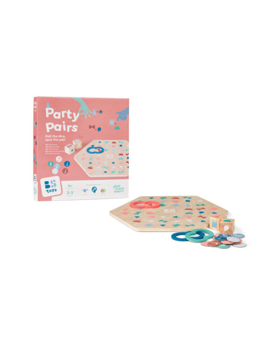 BS Toys, Drewniana gra XL Znajdź pary