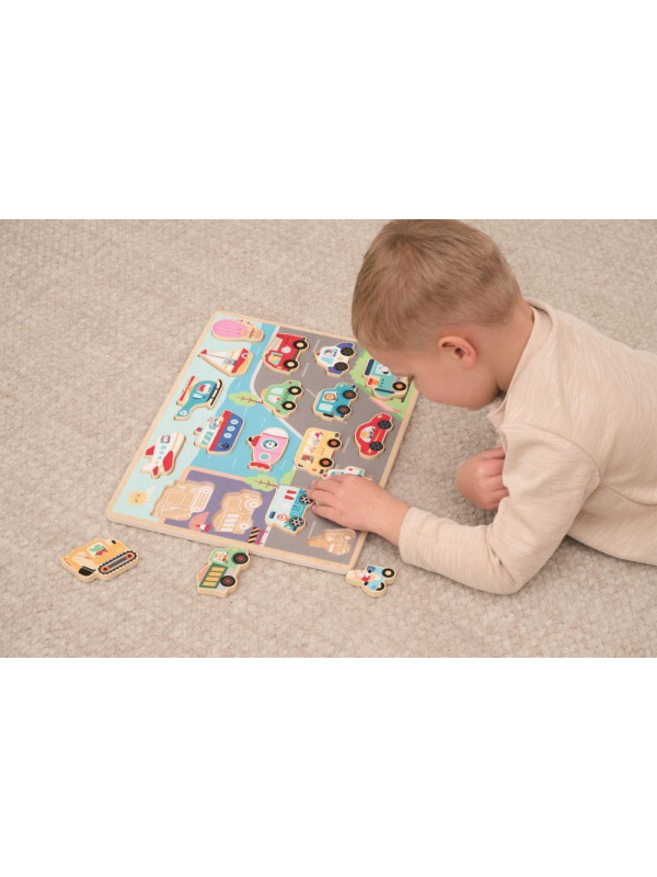 Puzzle 3D Transport Duże