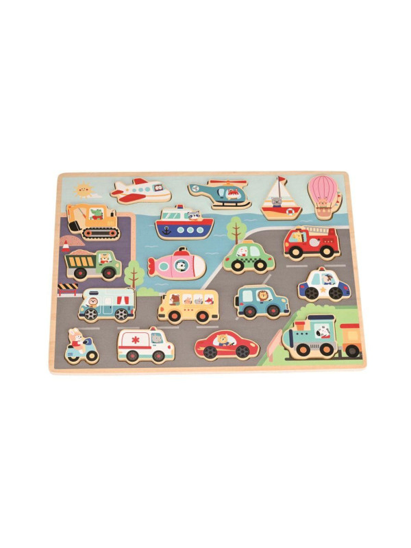 Puzzle 3D Transport Duże