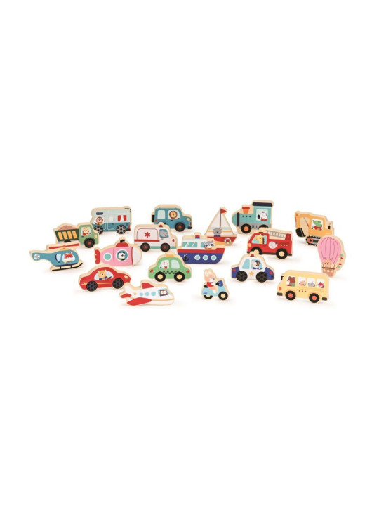Puzzle 3D Transport Duże