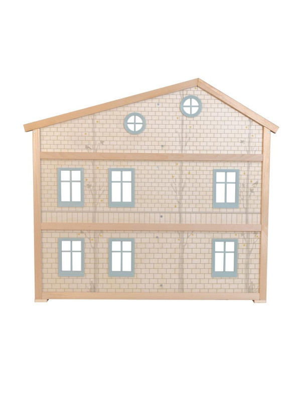 Drewniany domek dla lalek Wonder House zabawa lalkami dla dzieci Lundby