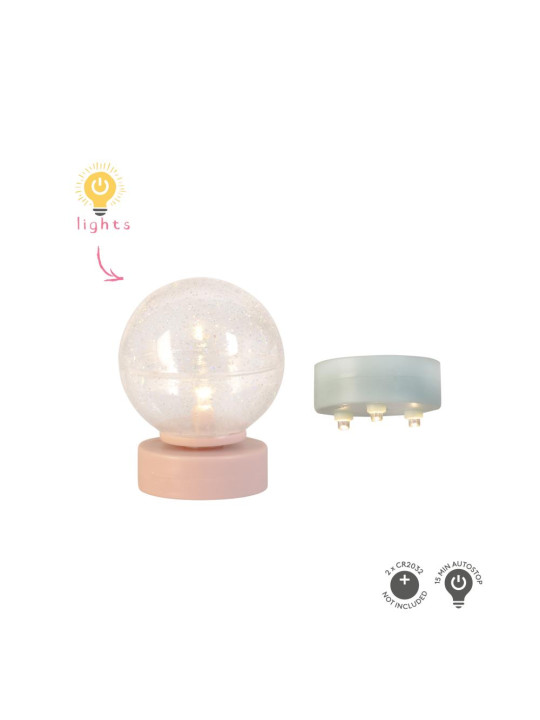 Oświetlenie domku dla lalek zestaw 2 lampy wyposażenie zabawka domki Lundby