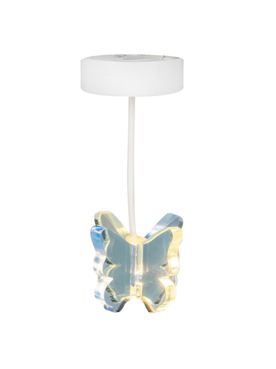 Oświetlenie domku dla lalek zestaw Lampa Motyl i pufa wyposażenie Lundby