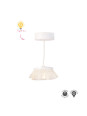 Oświetlenie domku dla lalek zestaw 2 lampy wiszące wyposażenie domki Lundby