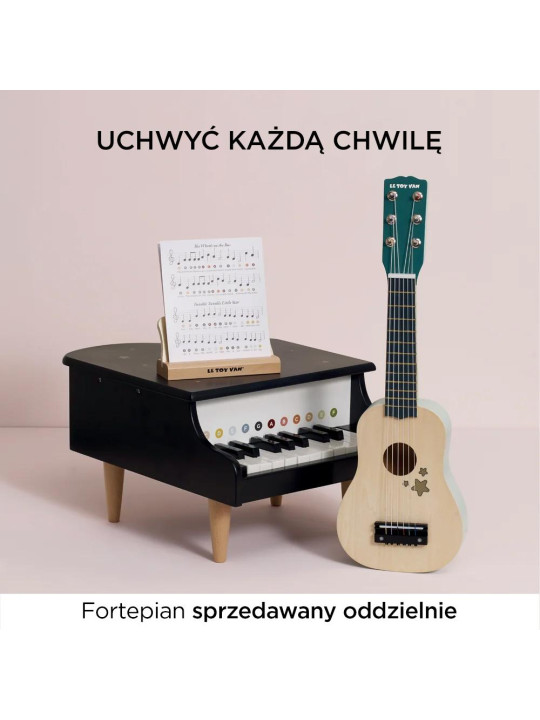 Drewniana gitara edukacyjna zabawka instrument dla dzieci Le Toy Van