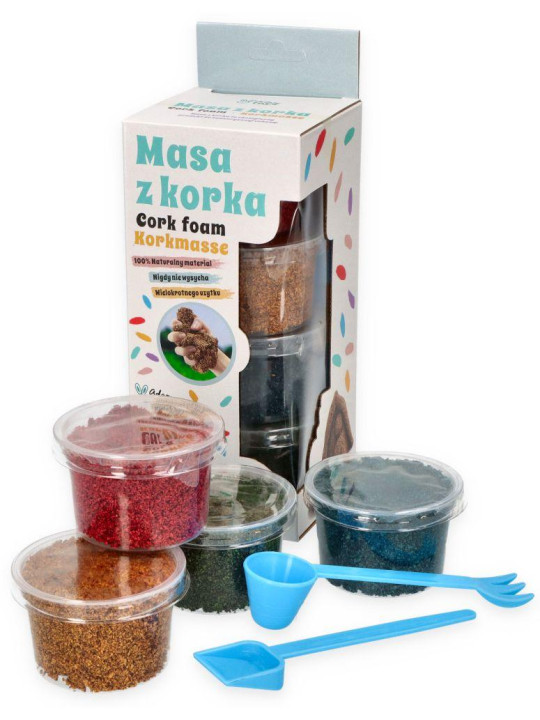 Masa sensoryczna z korka Adam Toys