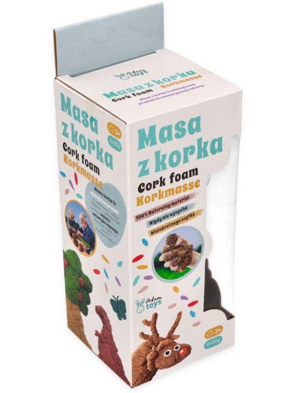Masa sensoryczna z korka Adam Toys
