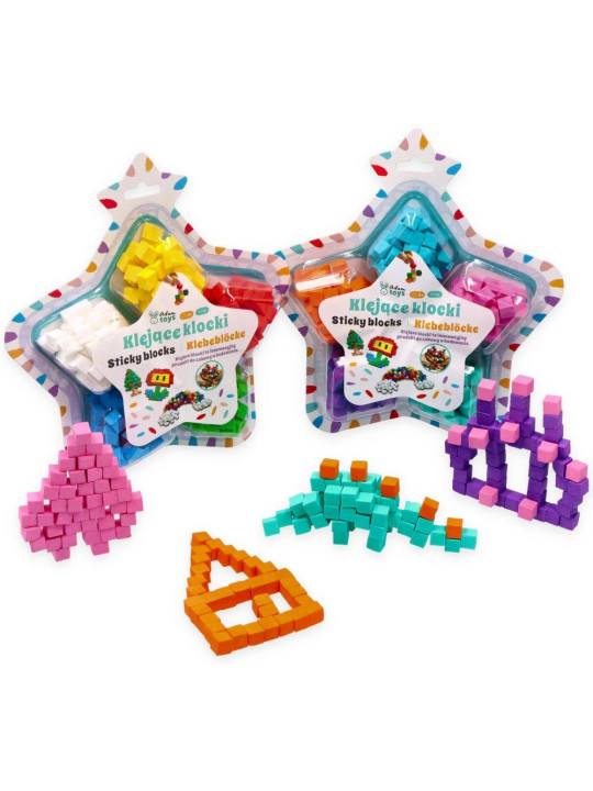 Klejące klocki sensoryczne Adam Toys
