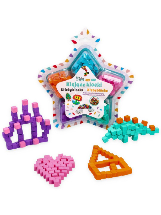 Klejące klocki sensoryczne Adam Toys